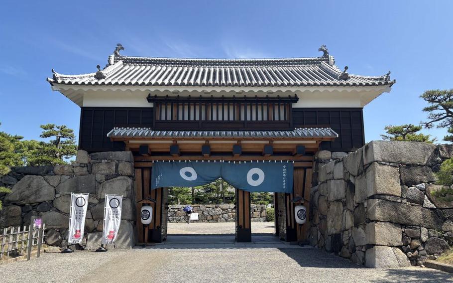 Sakuragomon-a gate of the Takamatsu Castle